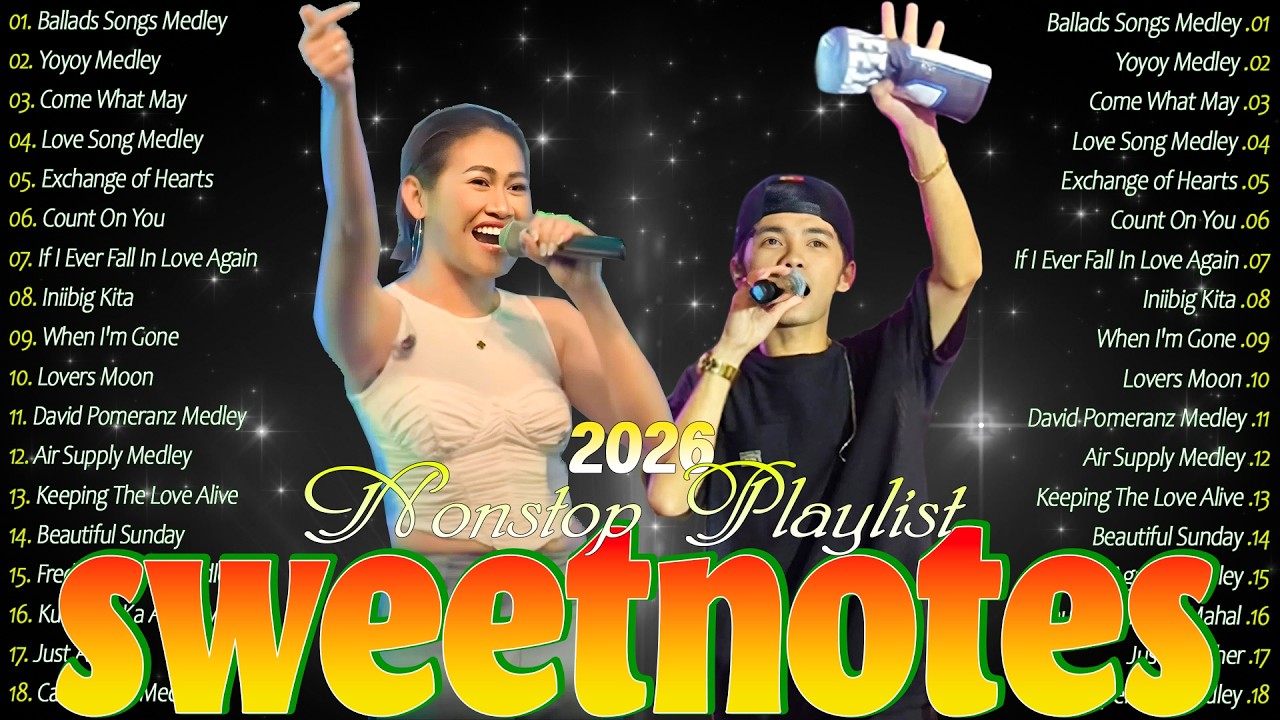 SWEETNOTES Freddie Aguilar 2026 💓 Bagong OPM Love Songs Nonstop 💓 Tagalog Medley Love Songs Playlist