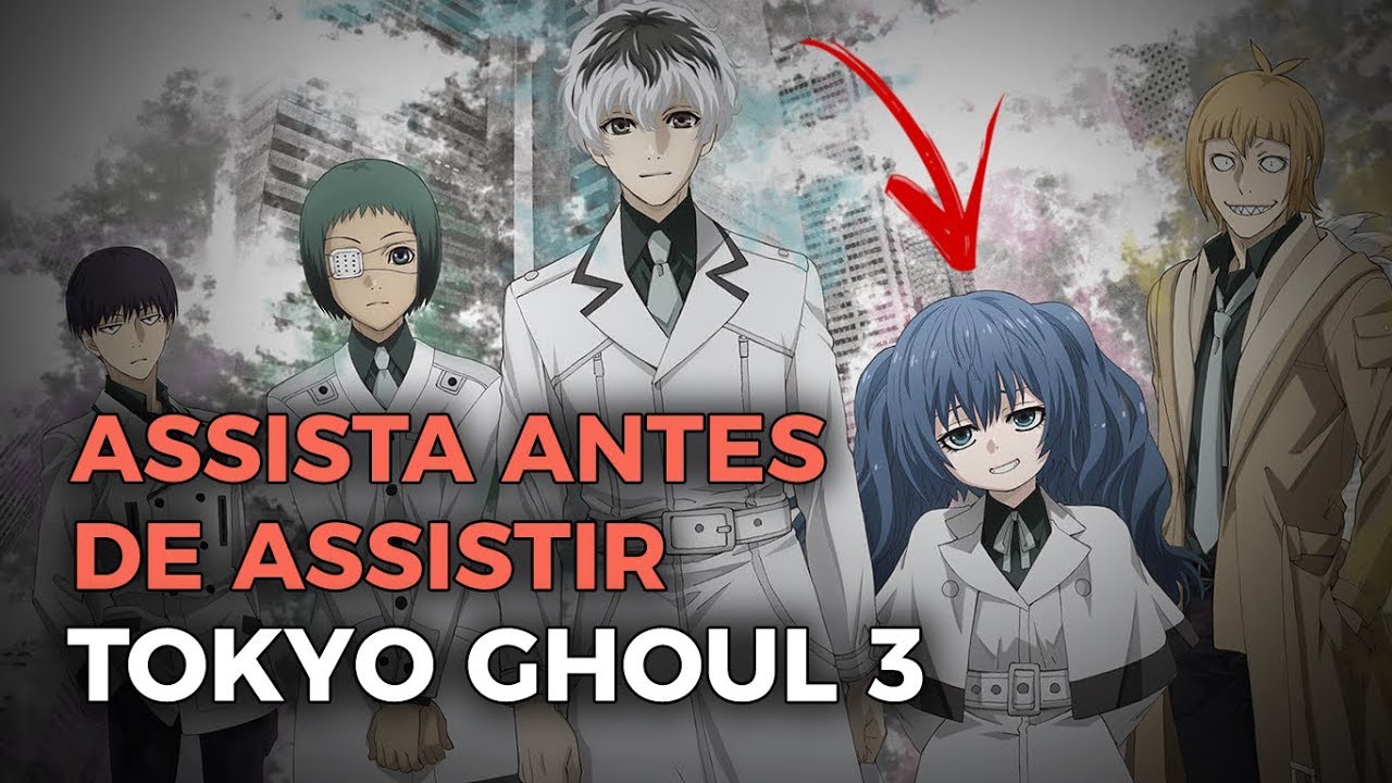 COISAS QUE VOCÊ DEVE SABER ANTES DE ASSISTIR A 3º TEMPORADA DE TOKYO GHOUL  