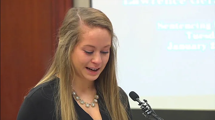 Larry Nassar says Im sorry to victim as she addres...