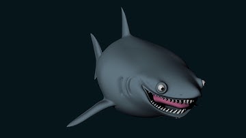 Character Modeling: Bruce The Shark