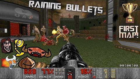 Raining Bullets - a first map by @ShivanHunter  with a really badass chaingun!!