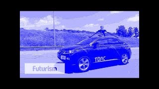 Autonomous Car Dodges Pedestrians