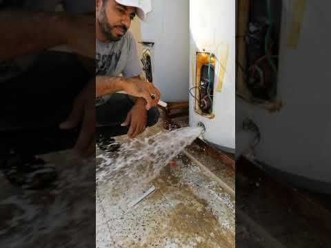 كيف تنضف السخان المركزي الأمريكيه