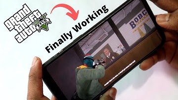 GTA 5 in any Android Finally with working APK (No Clickbait)