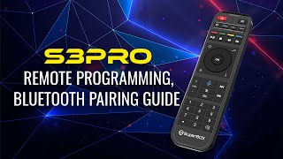 SuperBox S3 Pro Remote Programming & Pairing Guide for Voice Control Function