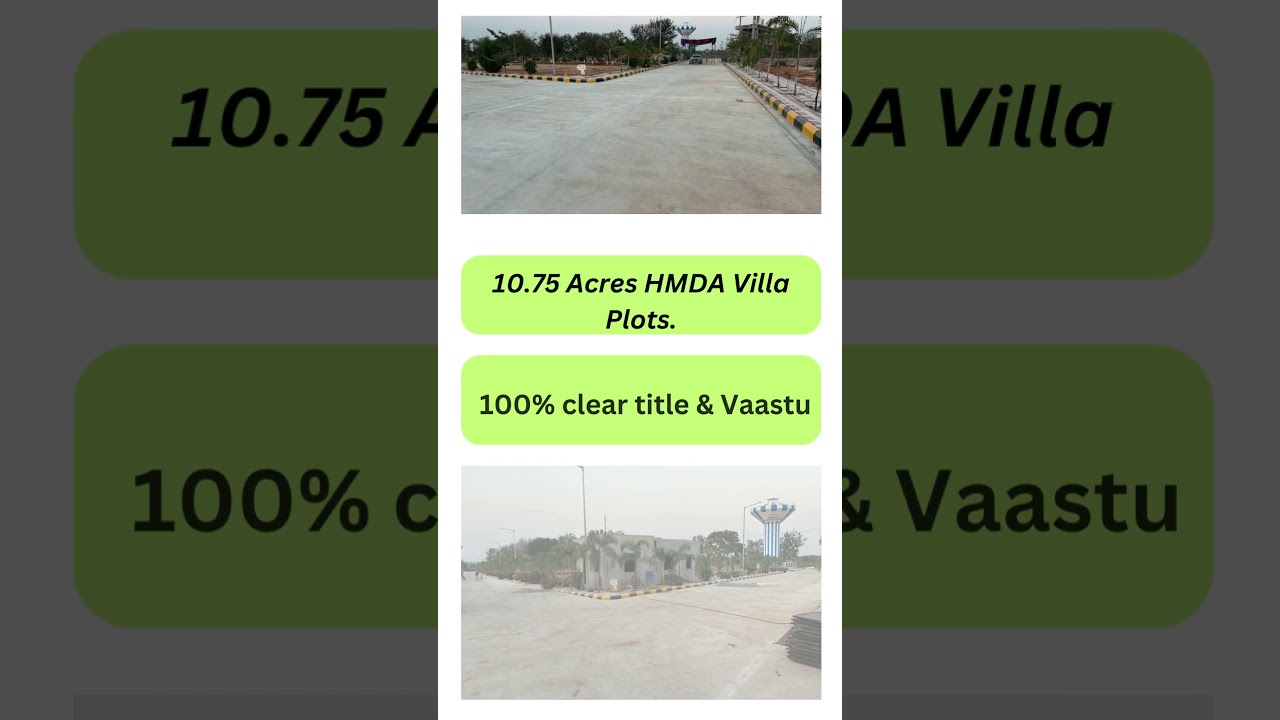 Open Plots near Shamirpet