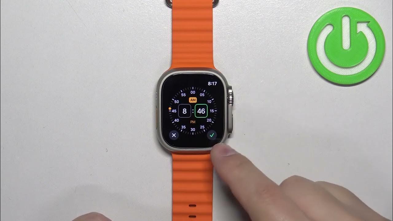 How to Set Alarm Clock on APPLE Watch Ultra 2 YouTube