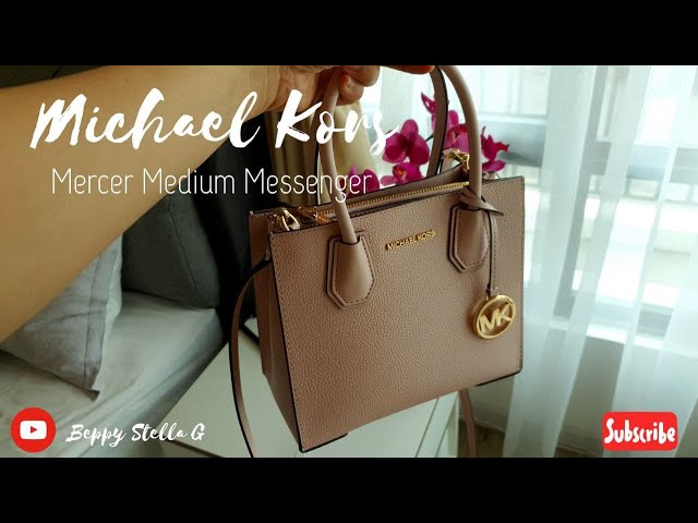 Unboxing Michael Kors Mercer Medium Tri-Color Pebbled Leather