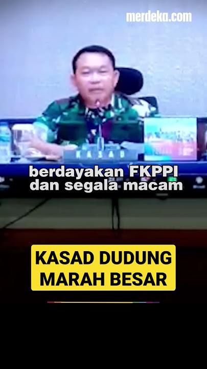 KEMARAHAN Kasad Jenderal Dudung Disindir Effendi Simbolon #merdekadotcom #tniad #dudungabdurachman
