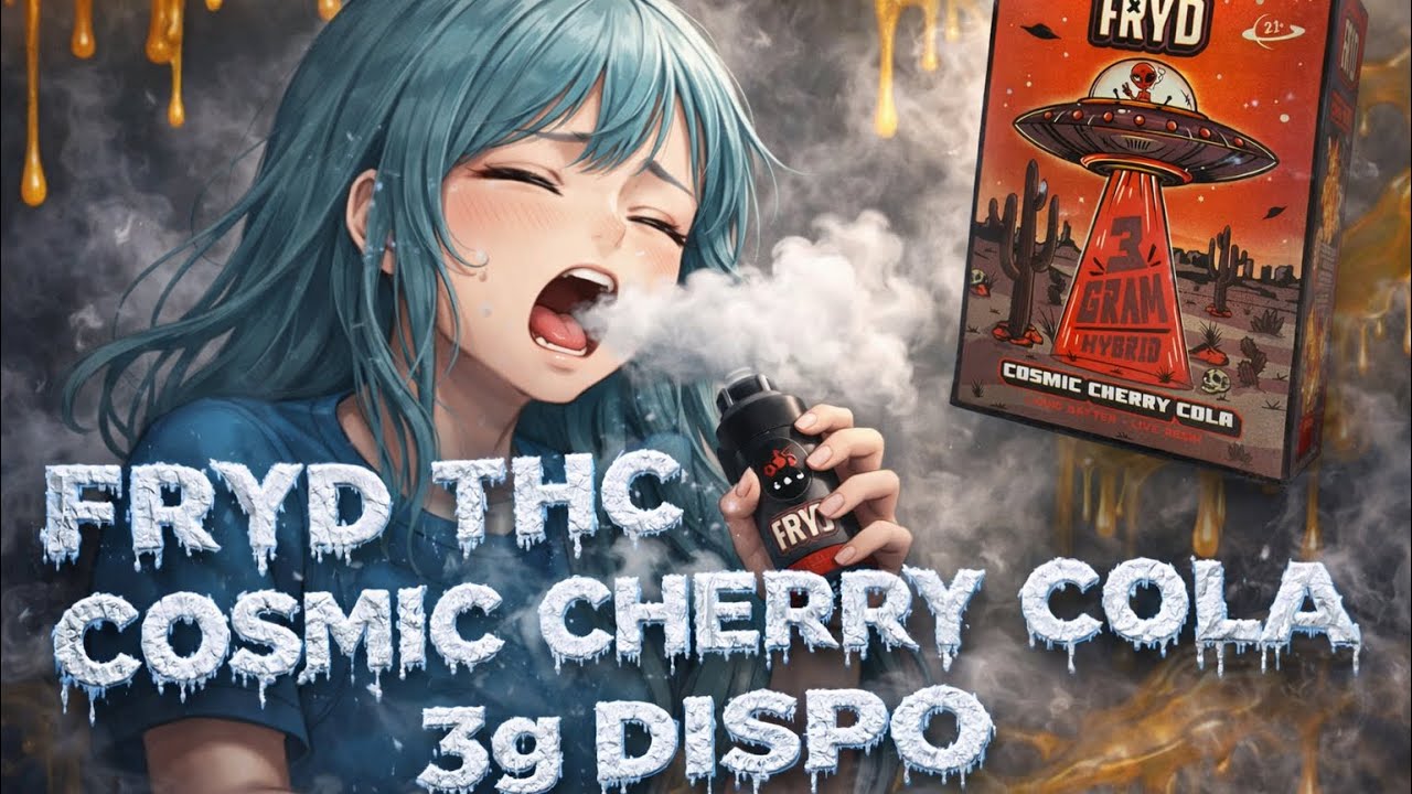 FRYD COSMIC CHERRY COLA 3g Dispo (The Blinker CHRONICles with ZoeyTokez)￼ 