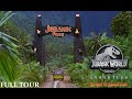 Jurassic World Evolution: Return to Jurassic Park - Full Park Ride Tour - First Person POV