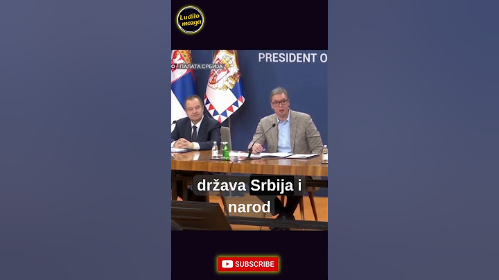 Ovi se baš fino sprdaju #komedija #parodija #humor #vucic #smesno #srbija #balkan #ivicadacic