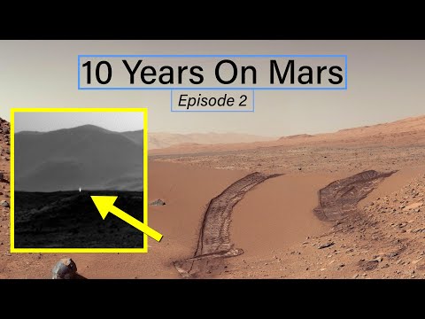 10 лет на Марсе: Curiosity видит странный свет