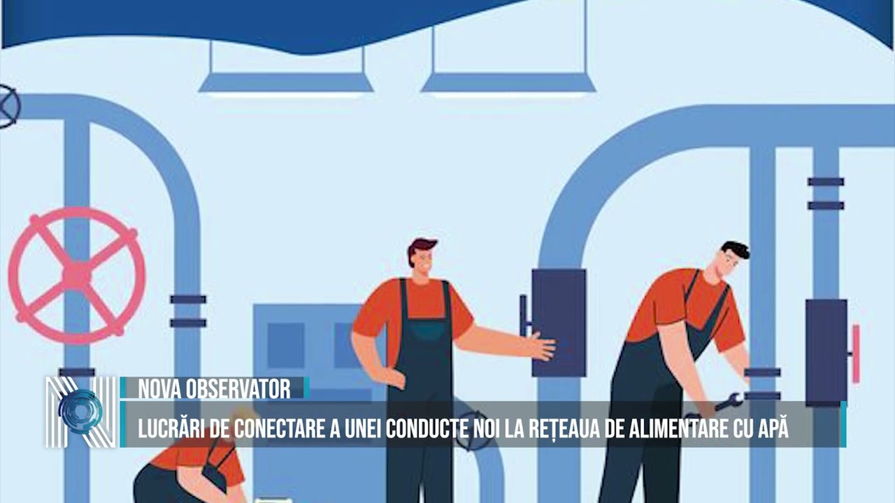 Lucrări de conectare a unei conducte noi la rețeaua de alimentare cu apă Lucrări de conectare a unei conducte noi la rețeaua de alimentare cu apă