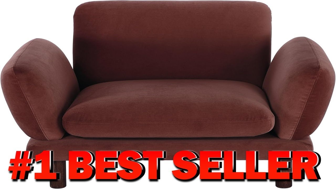 Creative Co Op Clay Velvet Upholstered Chair with Oak Wood Legs Color - B0DBZ5JXMK