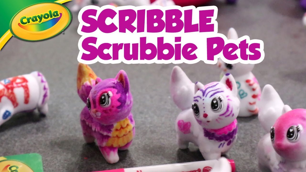 scribble scrubbie pets