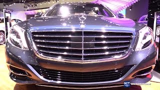 2016 Mercedes Benz S Class S550 4Matic - Exterior & Interior Walkaround - 2015 LA Auto Show