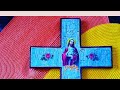 Como hacer Decoupage en 3 pasos decoración Crucifijo Naif