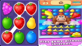 Fruit Link- Line Blast Game. screenshot 4