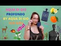 NEW RELEASE AQUA DI GIO PROFONDO THAT I FIND IT HOT AND SEXY FOR MEN 2020