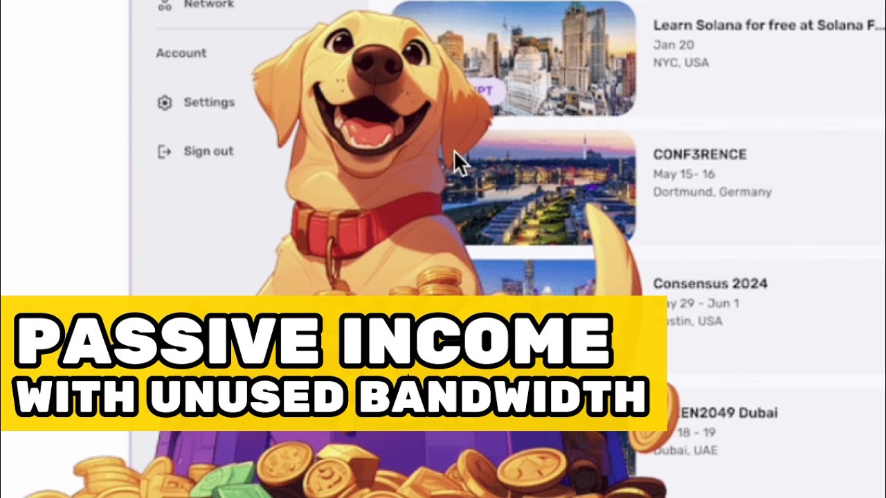 Earn passive income with your unused Internet bandwidth - UpRock on Solana