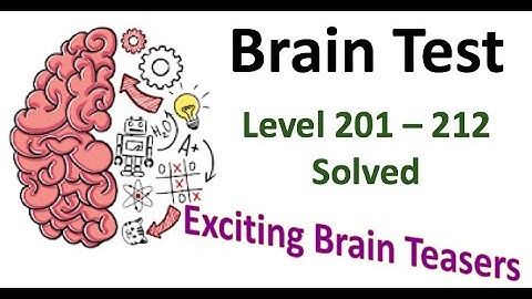 No Strain No Brain | Brain Test | Level 201 - 212