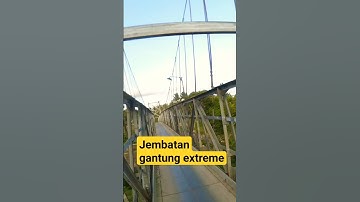 jembatan gantung extreme  #shorts #short #yearofyou #dhedhivlogger #jembatangantung
