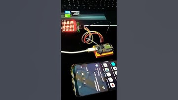 #Scrolling display using nodemcu #adafruit #ifttt #shorts#googleassistant  #aashishkumbhar