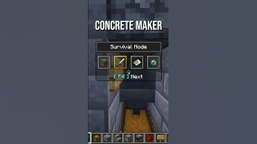 Easy Concrete Farm Build #minecraft #minecraftshorts #minecrafttutorial #redstone #gaming #easybuild