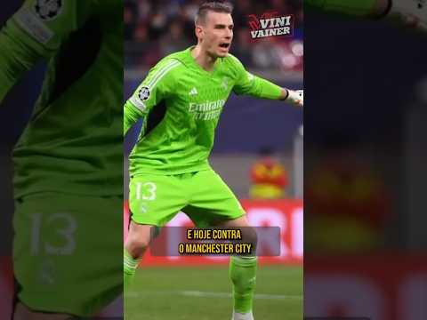 ANDRIY LUNIN, O HERÓI IMPROVÁVEL DO REAL MADRID #shorts