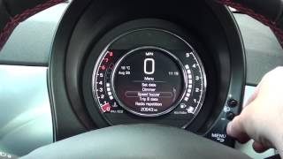 Fiat 500 Speed Warning Set Guide