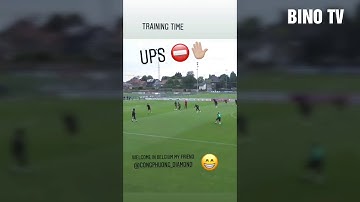 Công Phượng tả xung hữu đột giữa một rừng cầu thủ Sint Truidense VV trong buổi tập