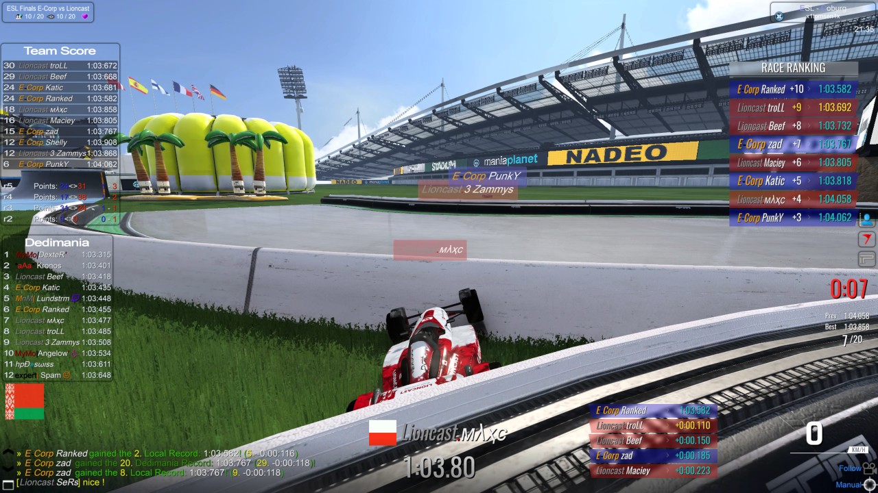 ESL CPS18 - E-Corp vs. Lioncast - Grand-Finals - 5v5 | Coburg