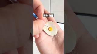 Craving for a mini egg 🤤🥚🍳