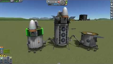 Testing robotic arms in Kerbal Space Program
