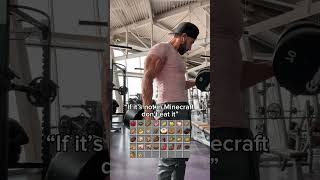 It is really that simple😅 #gym #minecraft #edit #gymlife #diet