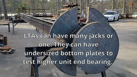 LTC Presents: BDSLT (Bi-Directional Static Load Test) Assembly Procedures