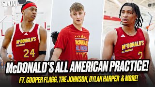 Scouts Watch Cooper Flagg & Dylan Harper At Mcdonalds Practice Day One Recap