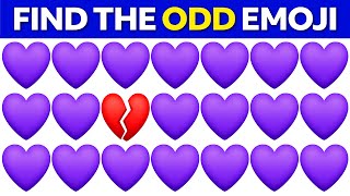 FIND THE ODD EMOJI OUT in these Odd Emoji Puzzles! | Odd One Out Puzzle | Find The Odd Emoji Quizzes by Brain Busters 28,186 views 2 months ago 10 minutes, 13 seconds