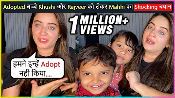 Mahhi Vij Reveals Khushi And Rajveer Are Not Their Adotped Kids