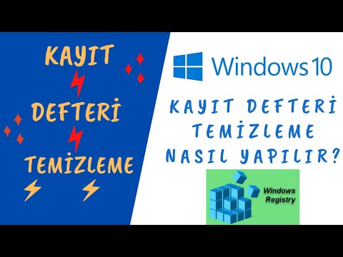 Windows Kayıt Defteri Temizleme Nasıl Yapılır? Windows Kayıt Defteri Temizleme İşlemi