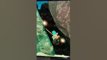 how to pass devils chimney in getting over it #gettingoverit