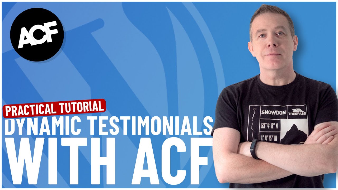 Advanced Custom Fields Tutorial - Create Dynamic Testimonials - YouTube