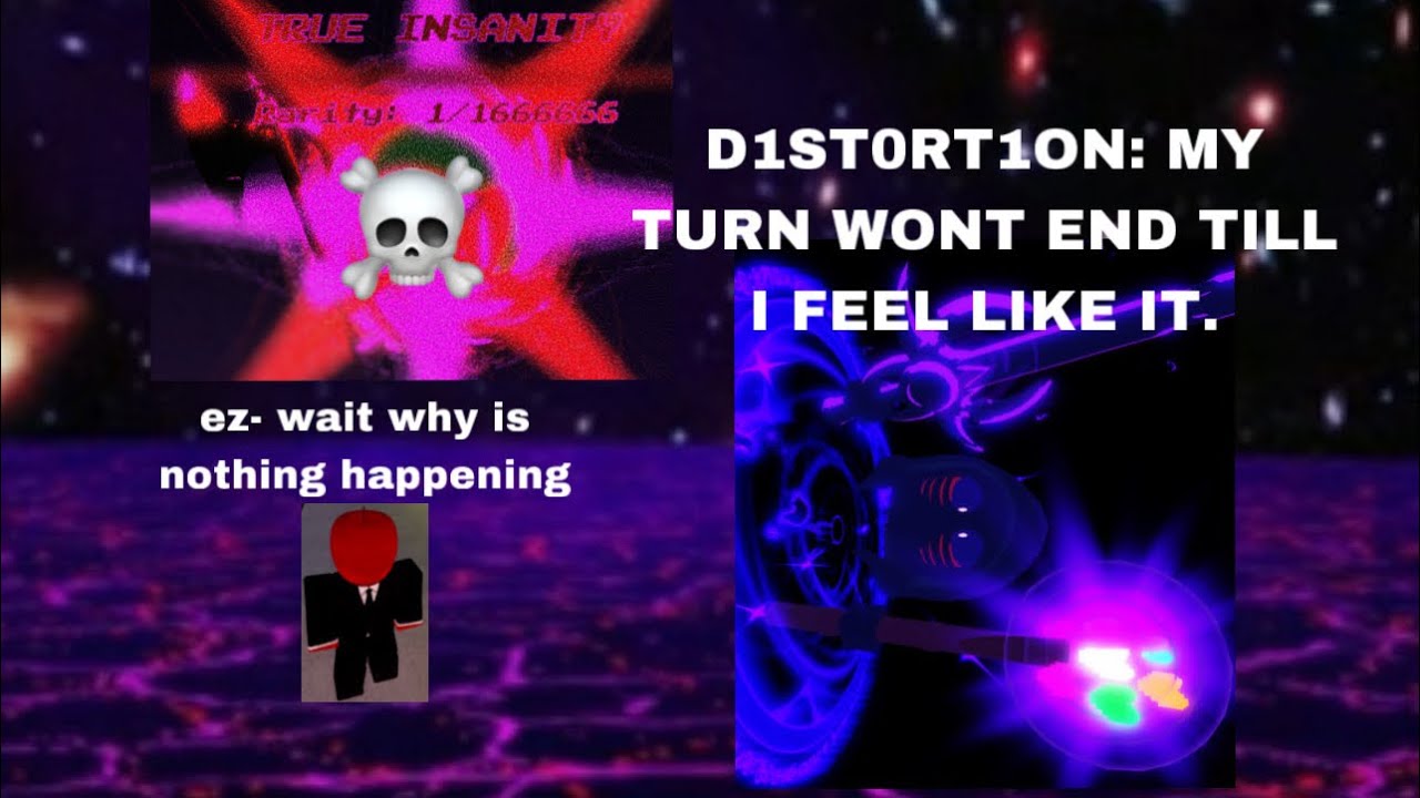 beating distortion but it bugged - unnamed sans.rng game (read ...