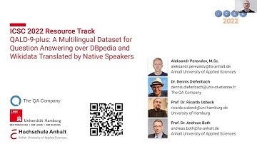 QALD-9-plus: A Multilingual Dataset for Question Answering over Knowledge Graphs | ICSC 2022