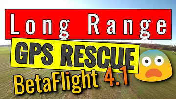 Long Range - Betaflight 4.1 🛰️ GPS Rescue Mode 🚨 Real Failsafe Test