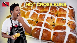 Classic Hot Cross Buns Recipe by Chef Shaun 🇹🇹 Foodie Nation