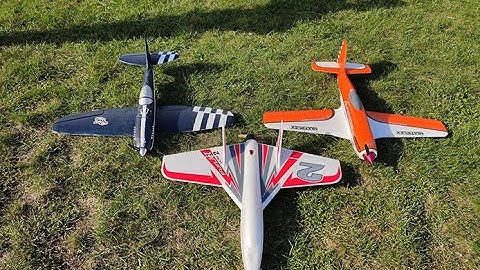 RC Plane Race! Multiplex FUNJET vs DOGFIGHTER!