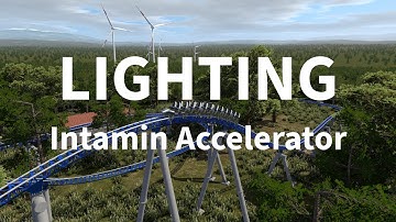LIGHTING  |  Intamin Accelerator  |  No Limits 2 #gaming