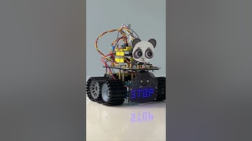 Assembling and testing the Keyestudio Tank Robot v2
